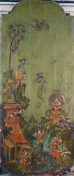 Luft, aus einer Serie von Tafeln, die die vier Elemente darstellen, ca. 1730